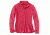 Carhartt Force Ferndale Quarter Zip Shirt - Womens, Cranberry Heather, L-REG 102528-623-REG-L