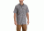 Carhartt Force Ridgefield Plaid Short Sleeve Shirt - Mens, Gravel, L-REG 103146-039-REG-L