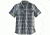 Carhartt Force Ridgefield Plaid Short Sleeve Shirt - Mens, Navy, 2XL-REG 103146-412-REG-2XL