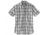 Carhartt Force Ridgefield Plaid Short Sleeve Shirt - Mens, Asphalt, 3XL-Regular, 103549-066-3XL-REG
