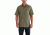Carhartt Force Ridgefield Solid Short Sleeve Shirt for Mens, Burnt Olive, 2XL/Regular 102417-391-REG-2XL