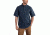 Carhartt Foreman Solid Short Sleeve Work Shirt for Mens, Navy, Small/Regular 101555-412-REG-S
