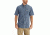 Carhartt Fort Solid Short Sleeve Shirt for Mens, Denim Blue Chambray, Small/Regular S200-499-REG-SML
