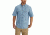 Carhartt Fort Solid Short Sleeve Shirt for Mens, Blue Chambray, Medium/Regular S200-CBL-REG-MED