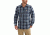 Carhartt Hubbard Plaid Shirt for Mens, Steel Blue, Extra Large/Regular 102815-437-REG-XL
