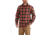 Carhartt Hubbard Plaid Shirt for Mens, Chili, 3XL/Regular 102815-647-REG-3XL