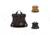 Carhartt Hybrid Backpack, Black, Carhartt Brown, Wine