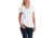 Carhartt Lockhart Short Sleeve Vneck T-Shirt for Womens, White, Extra Large/Regular 102452-100-REG-XL