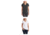 Carhartt Lockhart Short Sleeve Vneck T-Shirt for Womens, Carbon Heather, White