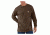 Carhartt Long Sleeve Workwear Pocket T-Shirt - Mens-Dark Brown-Large