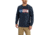 Carhartt Lubbock Graphic Distressed Flag Long Sleeve T-Shirt, Navy, Medium/Regular 102913-412-REG-M