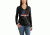 Carhartt Lubbock Grphc Fld Flag Long Sleeve V T-Shirt for Womens, Black, Extra Small/Regular 102768-001-REG-XS