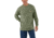 Carhartt M Workwear Pocket Long Sleeve T Shirt - Mens, Olivine Heather, Large, K126-G01REGLRGA