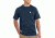 Carhartt Maddock Pocket Short-Sleeve Shirt - Mens-Navy-X-Large