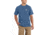 Carhartt Maddock Pocket Short Sleeve T-Shirt for Mens, Tidal Blue Heather, Medium/Regular 101125-467-REG-M