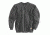 Carhartt MW Crewneck Sweatshirt - Mens, Carbon Heather, XL-TALL K124-026-TLL-XLG