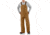 Carhartt Quilt Lined Duck Bib Overalls - Mens-Carhartt Brown-32 Waist-Regular Inseam
