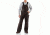 Carhartt Quilt Lined Sandstone Bib Overall for Mens, Dark Brown, 34/28 R27-DKB-28-34