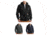 Carhartt Rain Defender Paxton Heavyweight Hooded Zip-Front Sweatshirt for Mens, Black, Carbon Heather, New Navy