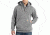 Carhartt Rain Defender Paxton Heavyweight Hooded Zip Mock Sweatshirt for Mens, Heather Gray, Extra Large/Regular 100617-034-REG-XL