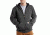 Carhartt Rain Defender Rutland Thrermal Lined Hooded Zip-Front Sweatshirt for Mens, Carbon Heather, 2XL/Regular 100632-026-REG-2XL
