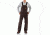 Carhartt Sandstone Bib Overall for Mens, Dark Brown, 34/36 R06-DKB-36-34