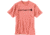 Carhartt Shortsleeve Logo T-Shirt - Mens, Coral Haze, Medium, K195-P03-REG-MED