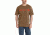 Carhartt Signature Logo Short Sleeve T-Shirt for Mens, Barrel Heather, 2XL/Regular K195-219-REG-XXL