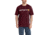 Carhartt Signature Logo Short Sleeve T-Shirt for Mens, Port, 3XL/Regular K195-PRT-REG-3XL
