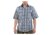 Carhartt Standish Plaid Shortsleeve Shirt - Men's-Dark Cobalt Blue-X-Large