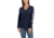 Carhartt Welton Grphc Sleeve Lgo Long Sleeve V T-Shirt for Womens, Navy, Extra Small/Regular 102765-412-REG-XS