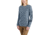 Carhartt WK231 Workwear Slv Logo Long Sleeve TShirt-Womens, Steel Blue Heather, Medium, Regular, 103401-458-REG-M