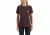 Carhartt WK87 Workwear Pocket Short Sleeve T-shirt - Womens, Deep Wine, L-REG 103067-643-REG-L