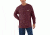 Carhartt Workwear Pkt Long Sleeve T-shirt - Mens, Port Heather, L-REG K126-645-REG-LRG