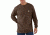 Carhartt Workwear Pocket Long Sleeve T-Shirt for Mens, Dark Brown, 2XL/Regular K126-DKB-REG-XXL