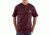 Carhartt Workwear Pocket Short Sleeve Henley for Mens, Port, Small/Regular K84-PRT-REG-SML