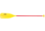 Carlisle Economy Tgrip Yellow,Red 57&quot; Paddle 0125155430