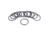 Carlson's Choke Tubes 12ga Shotgun O-Rings, Silver, Bulk 12 Pack, Silver 00166