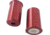 Carlsons Choke Tubes Aluminum Shotgun Snap Caps, .410 Bore, 2 Pieces, Red, 41