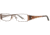 Carmen Marc Valvo CM Delilah SECM DELI00 Eyeglass Frames - Cocoa SECM DELI005030 BN