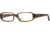 Carmen Marc Valvo CM Harlowe SECM HARL00 Single Vision Prescription Eyewear - Bamboo SECM HARL005335 BN