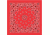 Carolina Manufacturing Bandanas Red W/hang Tag &amp; Upc B22PAI-000001 UPC