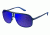Carrera 101/S Single Vision Prescription Sunglasses CA101S-0KLV-XT-5914 - Lens Diameter 59 mm, Frame Color Blue Ruthenium