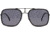 Carrera 1027/S Sunglasses, Black Dark Ruthenium Frame, Grey Lens, 716736230795