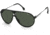 Carrera 1034/S Sunglasses, Matte Black Frame, Green Polarized Lens, 716736297989