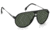 Carrera 1034/S Sunglasses, Matte Black Frame, Green Polarized Lens, 716736297989