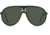 Carrera 1034/S Sunglasses, Matte Black Frame, Green Polarized Lens, 716736297989