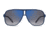 Carrera 122/S Sunglasses CA122S-0VOS-DK-6111 - Blue Frame, Flash Blue Sky Lenses, Lens Diameter 61mm, Distance Between Lenses 11mm