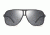 Carrera 122/S Sunglasses CA122S-0VOV-T4-6111 - Gray Frame, Black Mirror Lenses, Lens Diameter 61mm, Distance Between Lenses 11mm