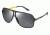Carrera 122/S Sunglasses CA122S-0VOV-T4-6111 - Gray Frame, Black Mirror Lenses, Lens Diameter 61mm, Distance Between Lenses 11mm